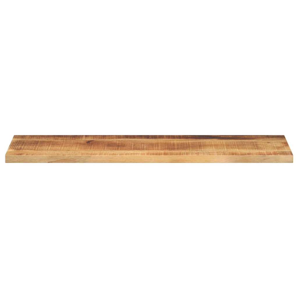 vidaXL Tablero de mesa rectangular madera mango rugosa 110x30x2,5 cm - Image 3