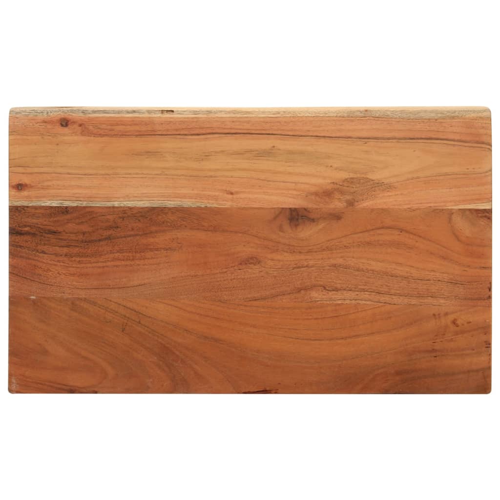vidaXL Tablero de mesa rectangular madera maciza acacia 50x40x3,8 cm