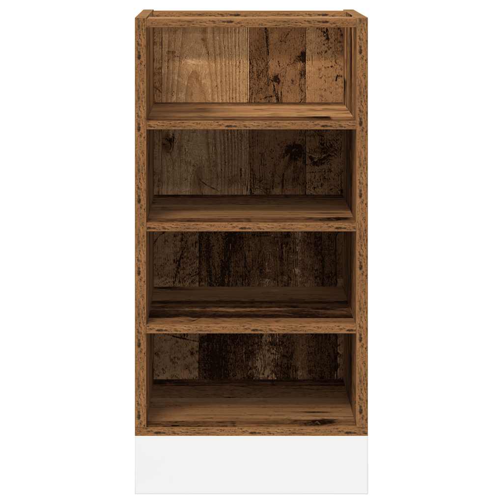 vidaXL Unterschrank Riga Altholz-Optik 40x44,5x81,5 cm Holzwerkstoff - Image 4