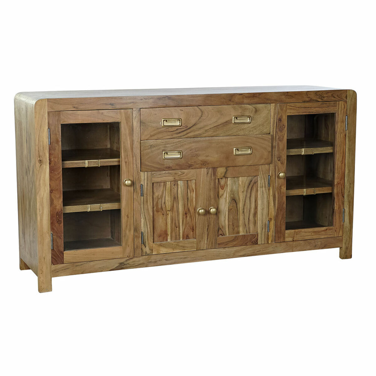 Credenza DKD Home Decor   Dorato Naturale Acacia 150 x 40 x 81 cm