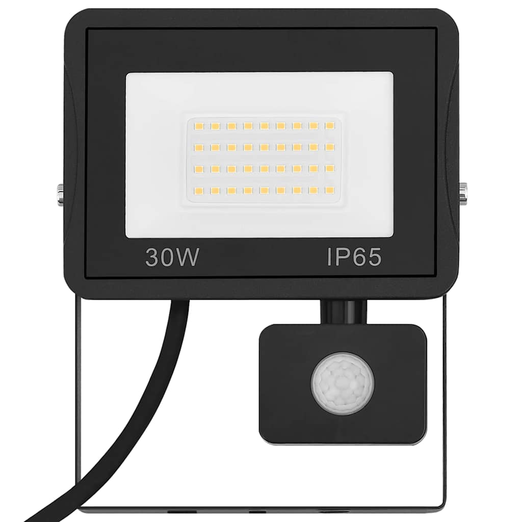 vidaXL Projecteur à LED avec capteur 30 W Blanc froid - Image 5