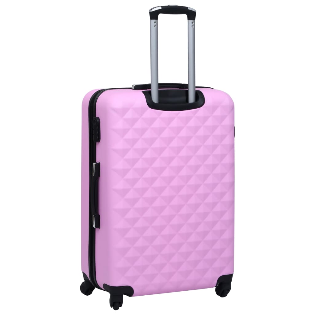 vidaXL Valise rigide Rose ABS - Image 4