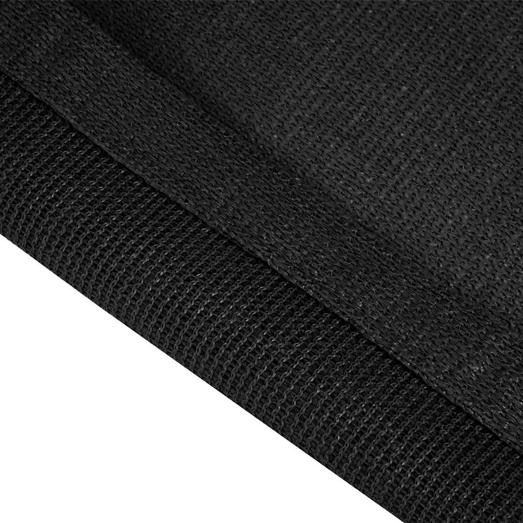 vidaXL Tapis de tente 250x550 cm Noir - Image 5