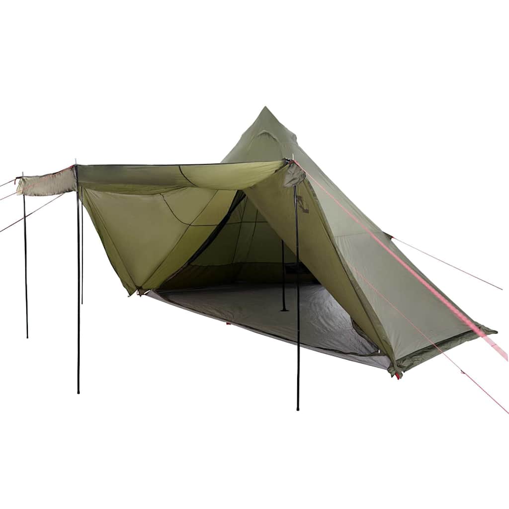 vidaXL Tente familiale tipi 8 personnes vert olive imperméable - Image 3
