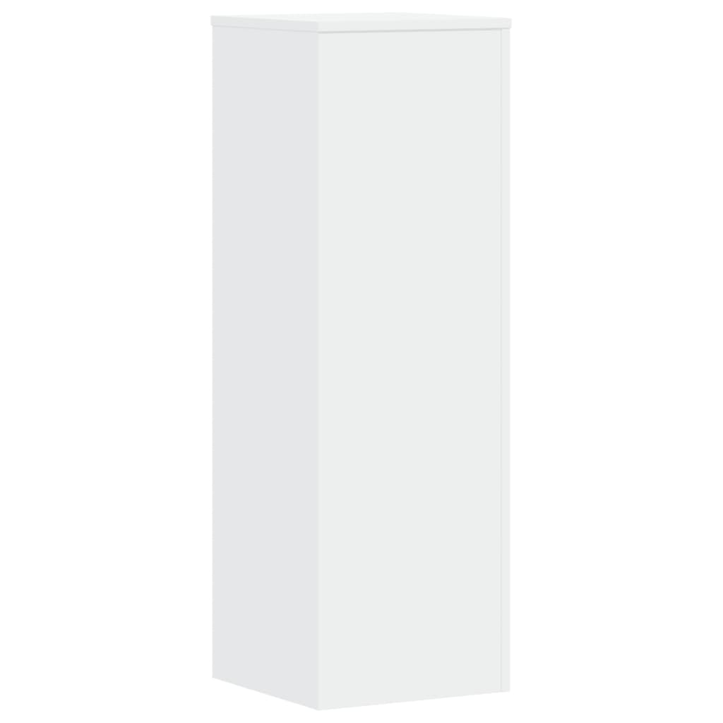 vidaXL Support pour plantes blanc 33x33x100 cm bois d'ingénierie - Image 6