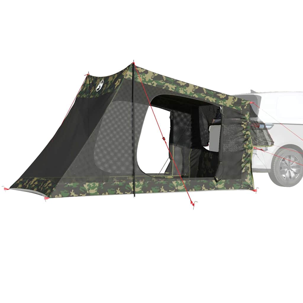 vidaXL Tente de voiture 2 personnes camouflage imperméable - Image 4