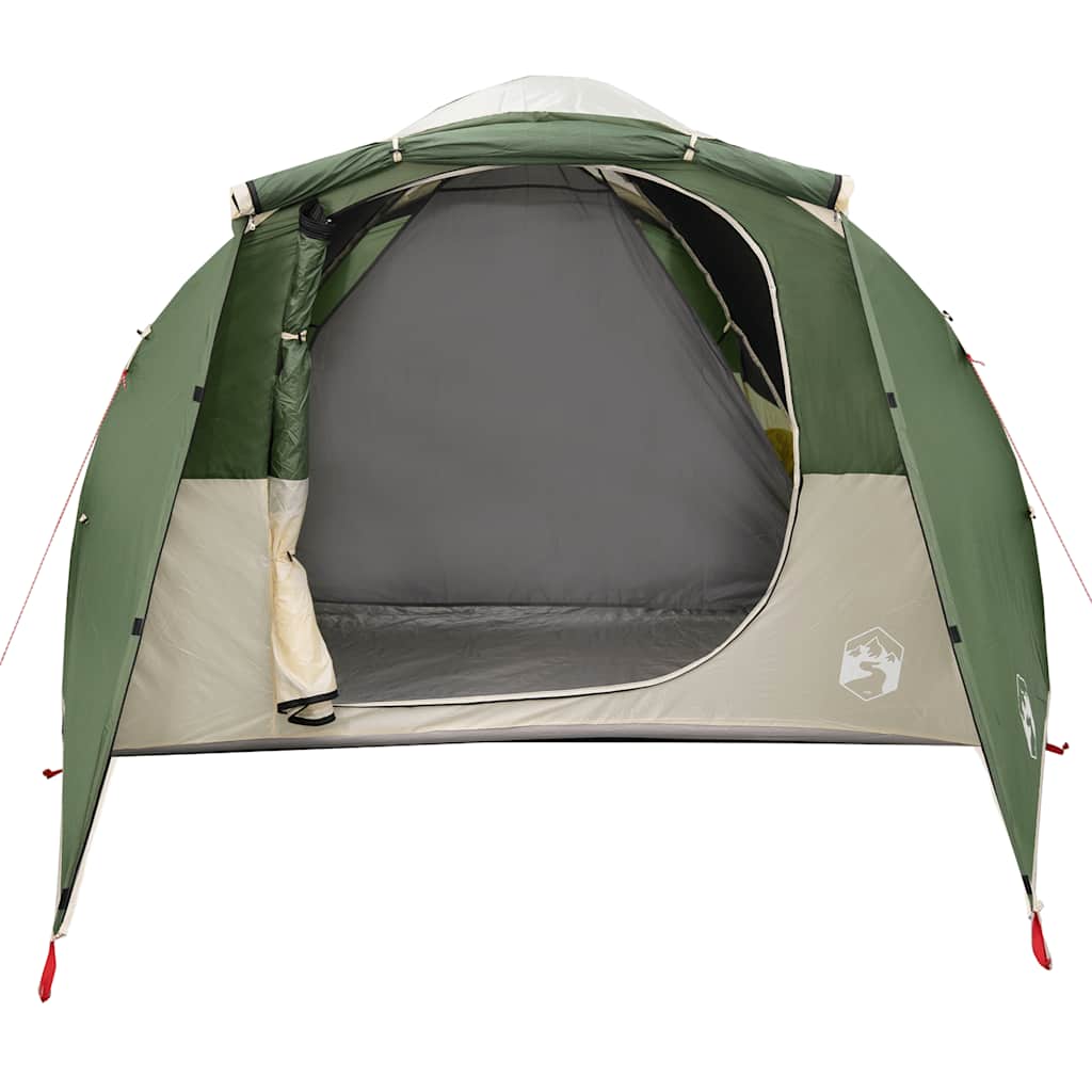 vidaXL Tente familiale tunnel 6 personnes vert imperméable - Image 5