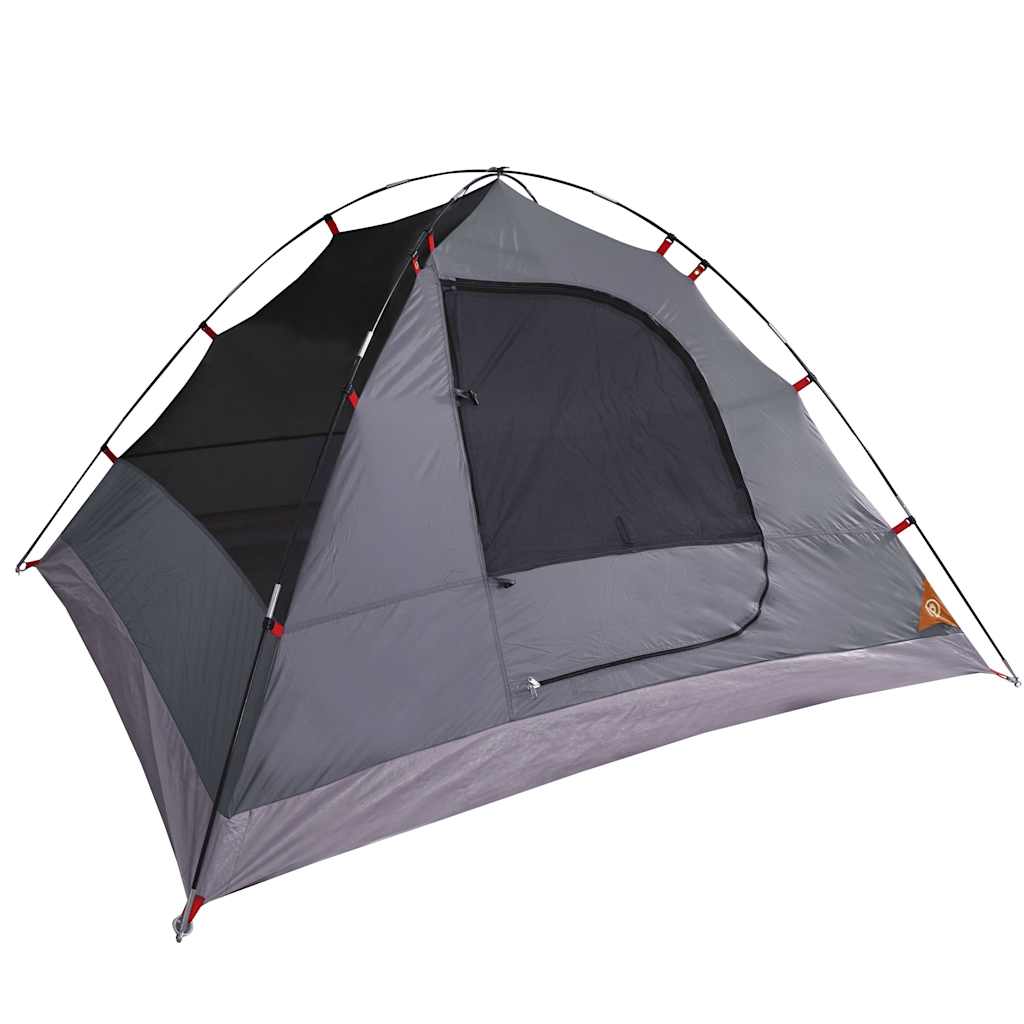 vidaXL Tente de camping à dôme 3 personnes orange imperméable - Image 6