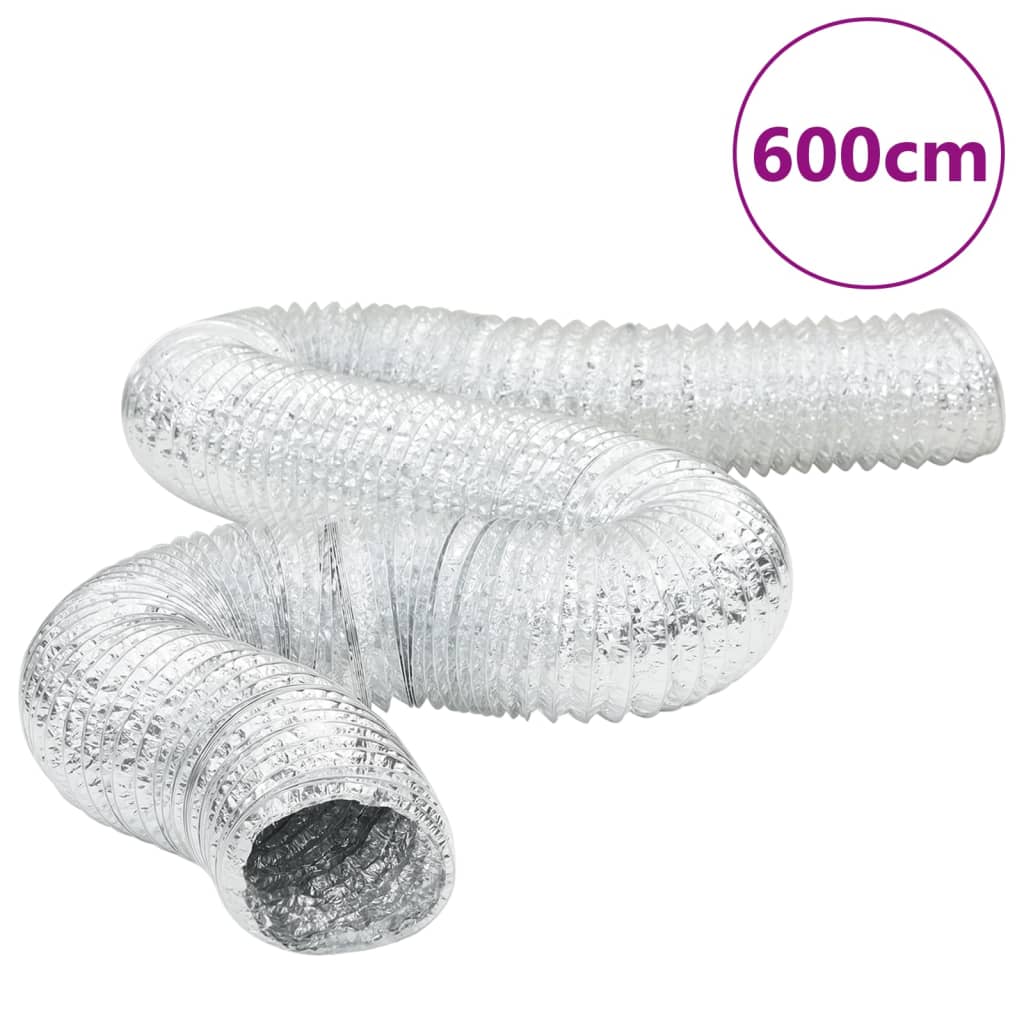 vidaXL Conduit de ventilation aluminium 6 m Ø20 cm