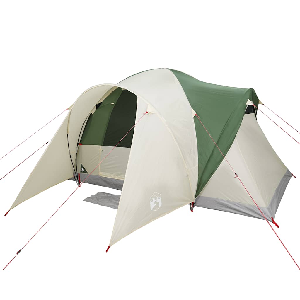 vidaXL Tente familiale à dôme 6 personnes vert imperméable - Image 5