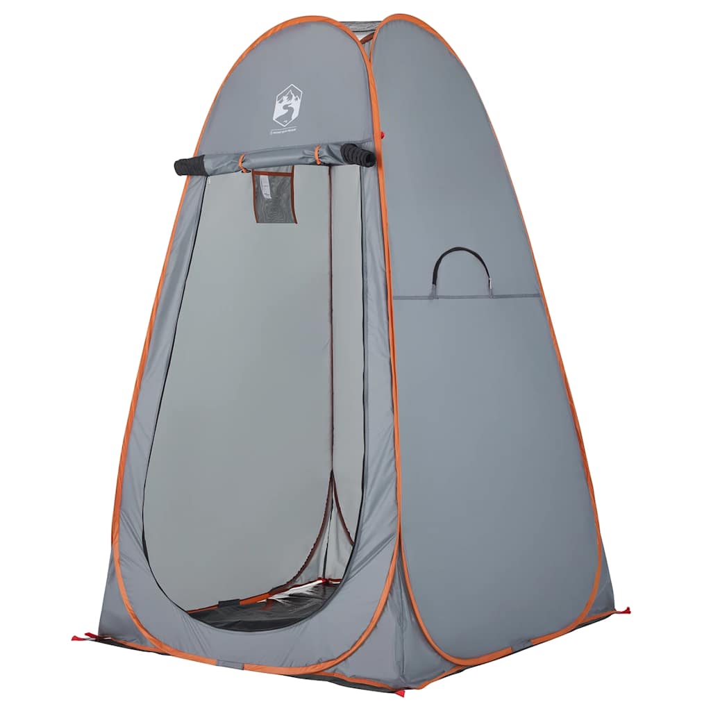 vidaXL Tente d'intimité gris et orange escamotable imperméable - Image 4