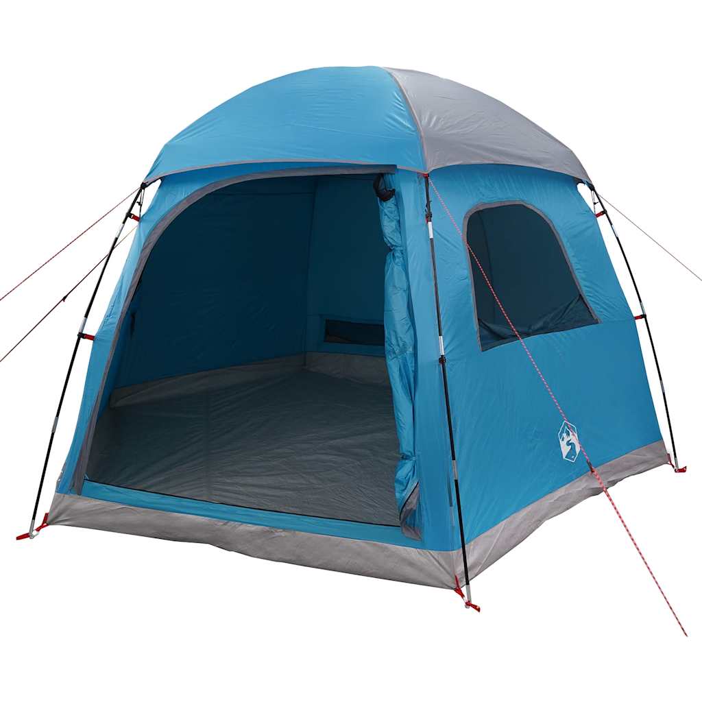 vidaXL Tente de familiale igloo 6 personnes bleu imperméable - Image 3