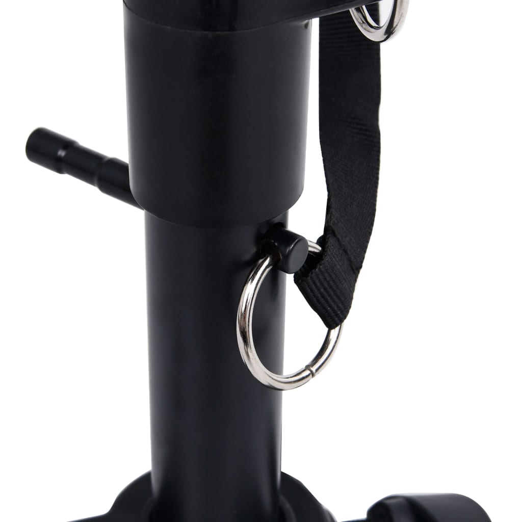 vidaXL Tabouret à tambour réglable Noir Rond - Image 5