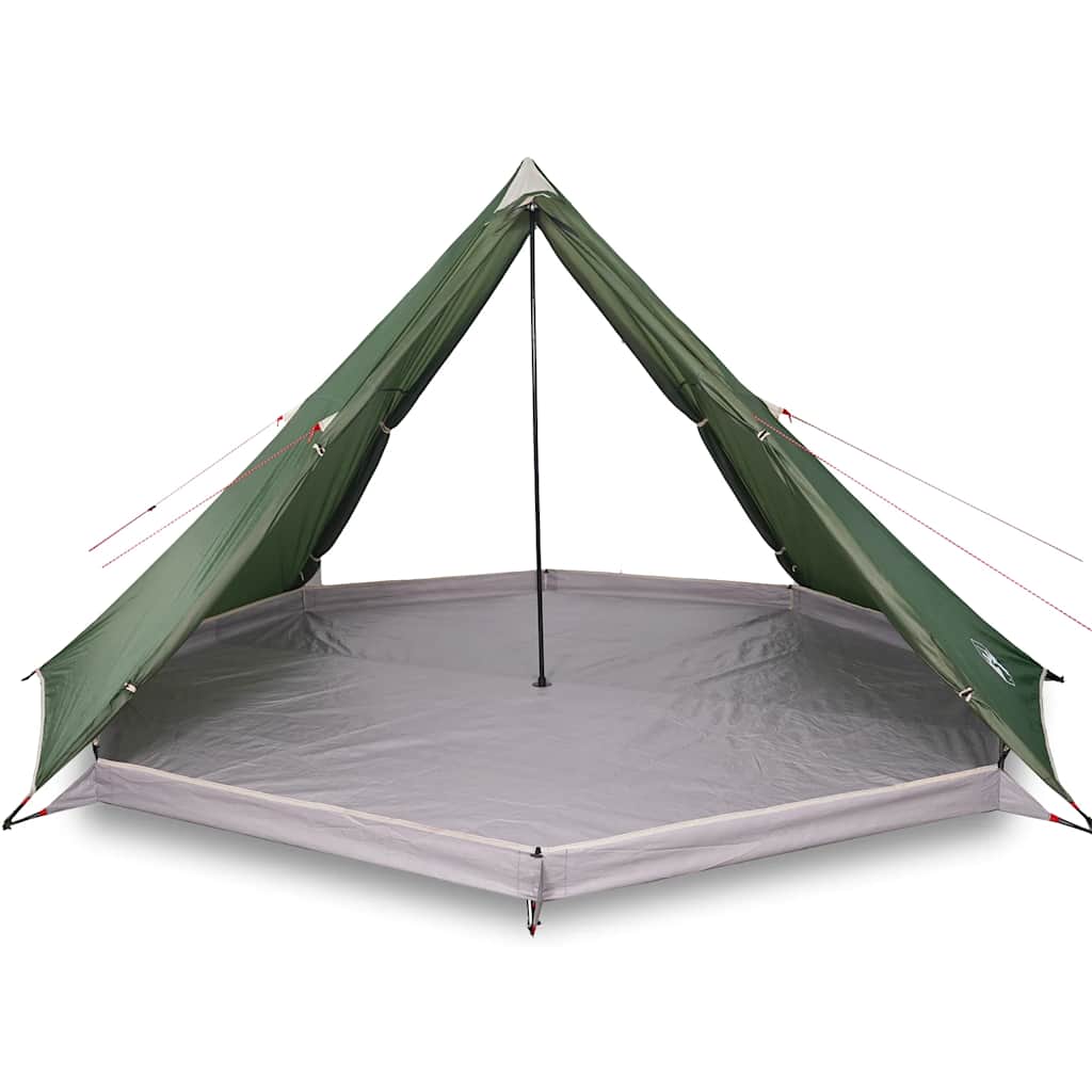 vidaXL Tente familiale tipi 8 personnes vert imperméable - Image 5