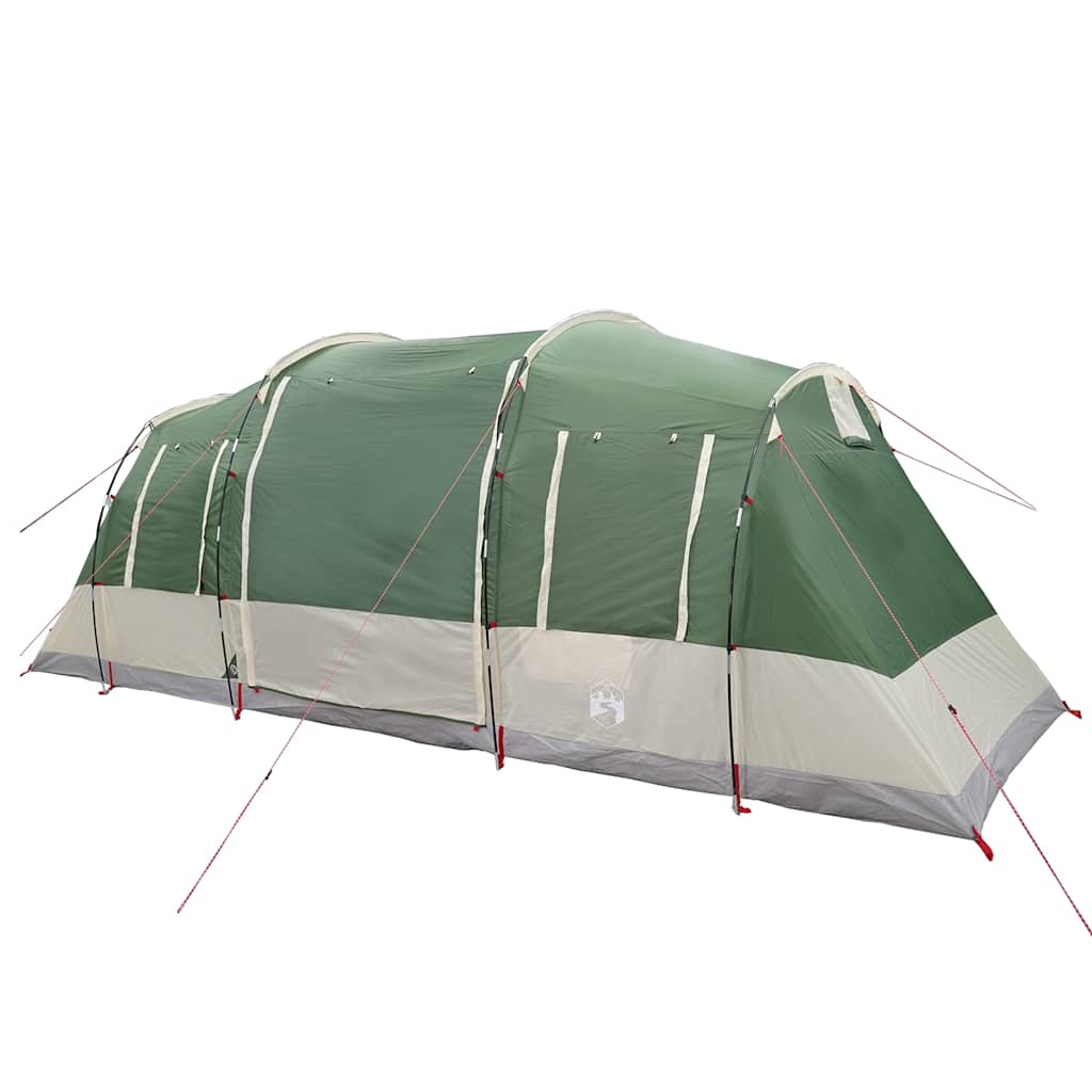 vidaXL Tente familiale tunnel 6 personnes vert imperméable - Image 3