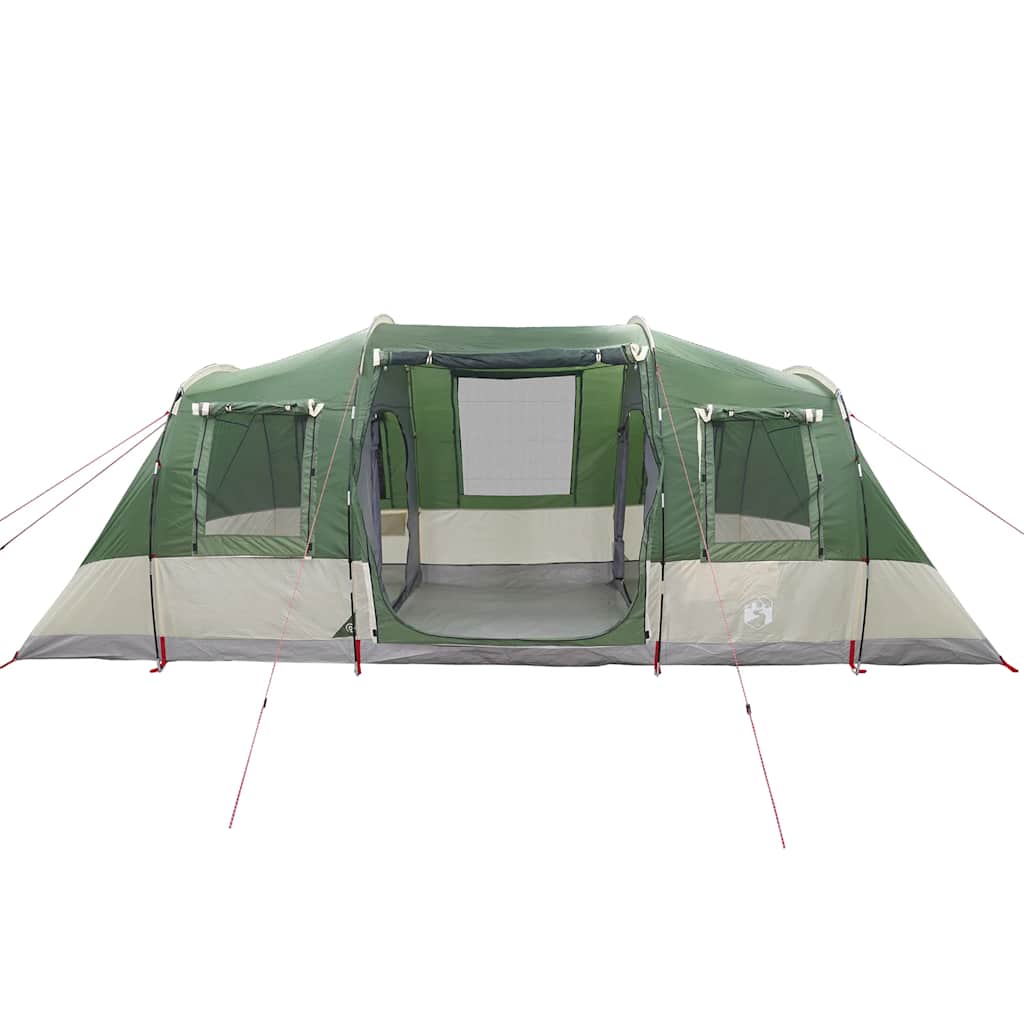 vidaXL Tente familiale tunnel 6 personnes vert imperméable - Image 6
