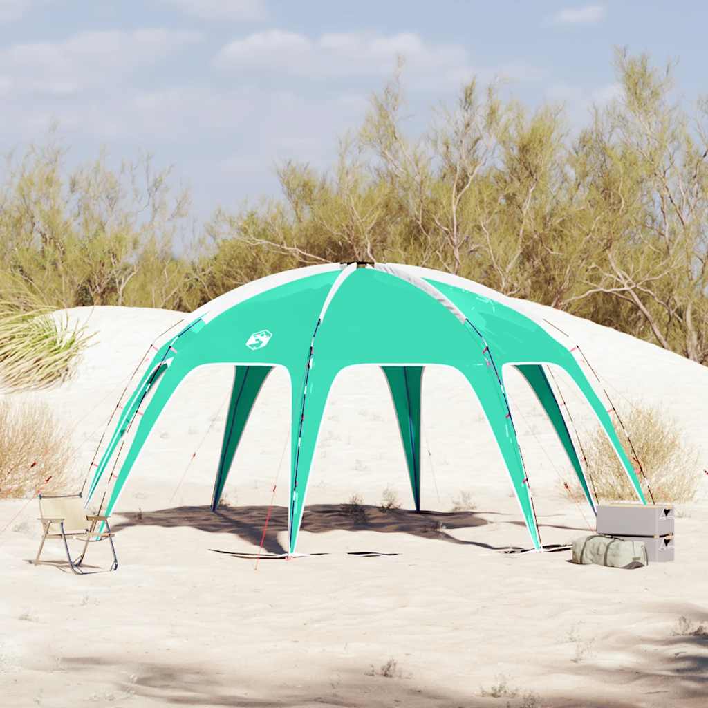 vidaXL Tente de fête vert de mer imperméable