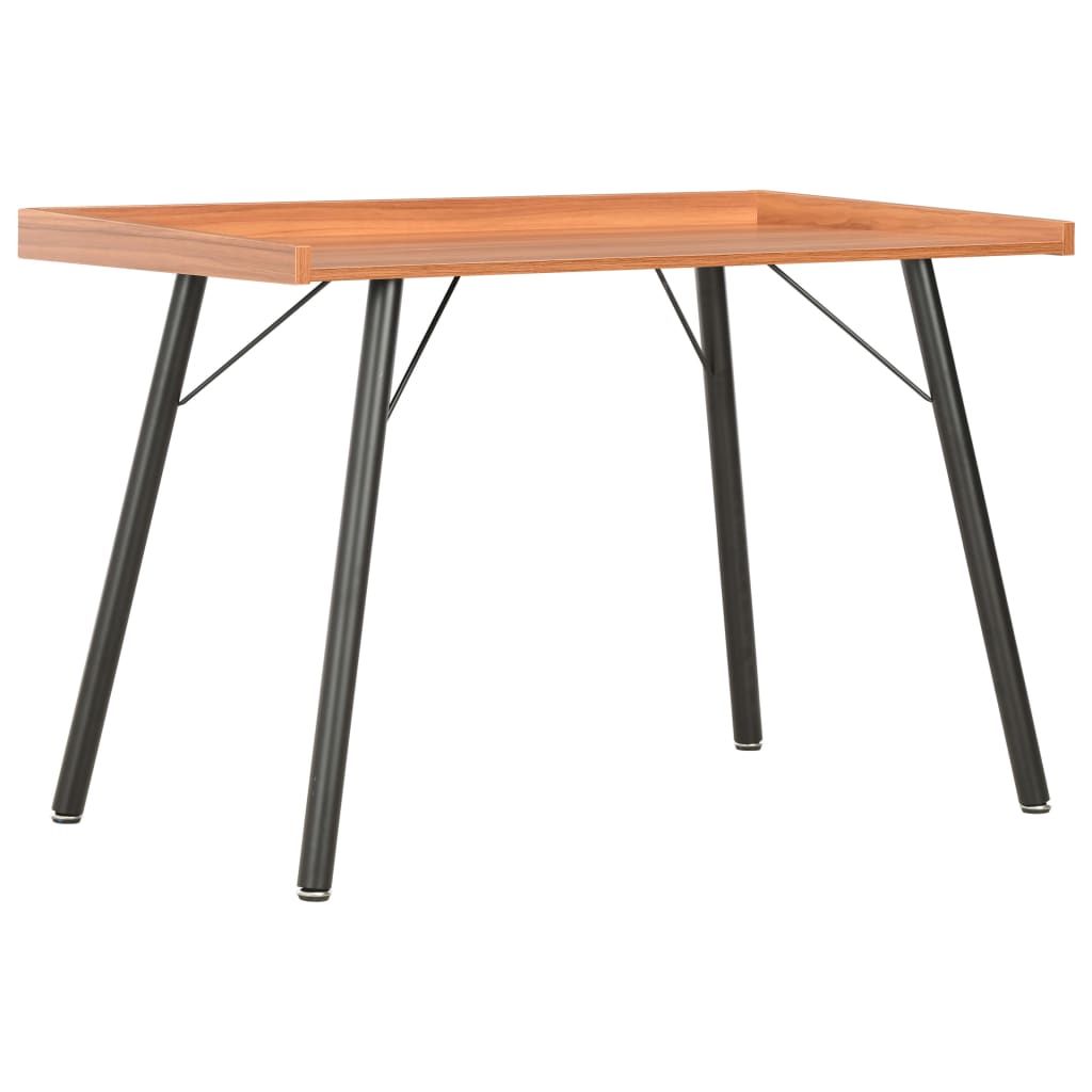 vidaXL Bureau Marron 90x50x79 cm
