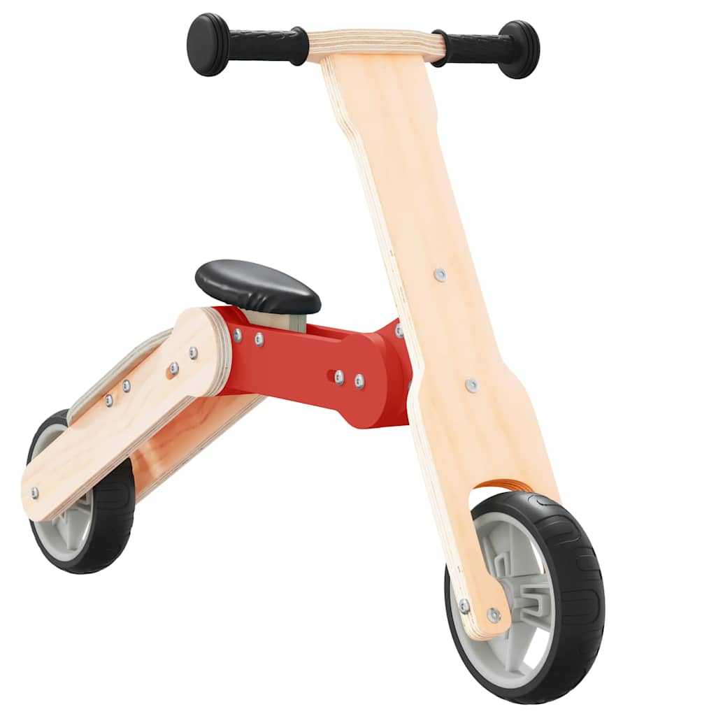 vidaXL Trottinette pour enfants 2-in-1 rouge - Image 4