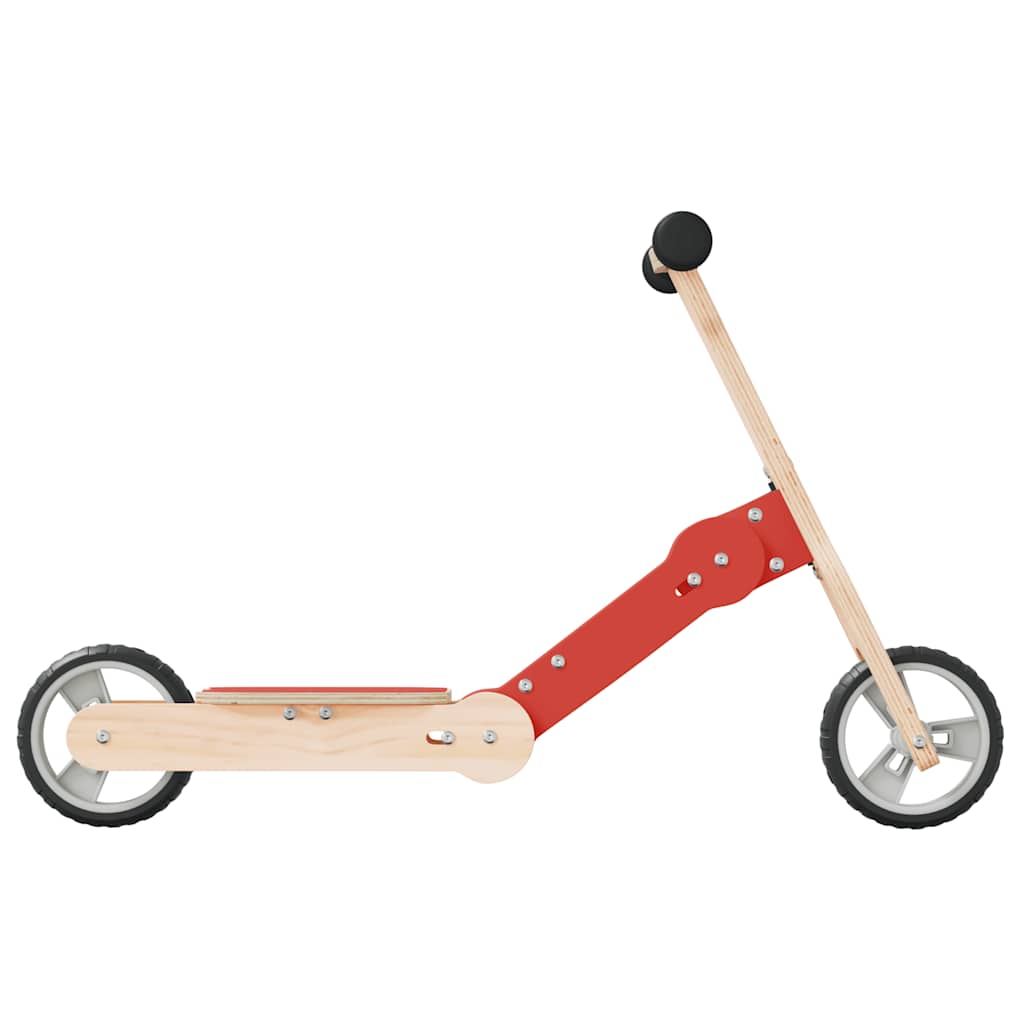 vidaXL Trottinette pour enfants 2-in-1 rouge - Image 6