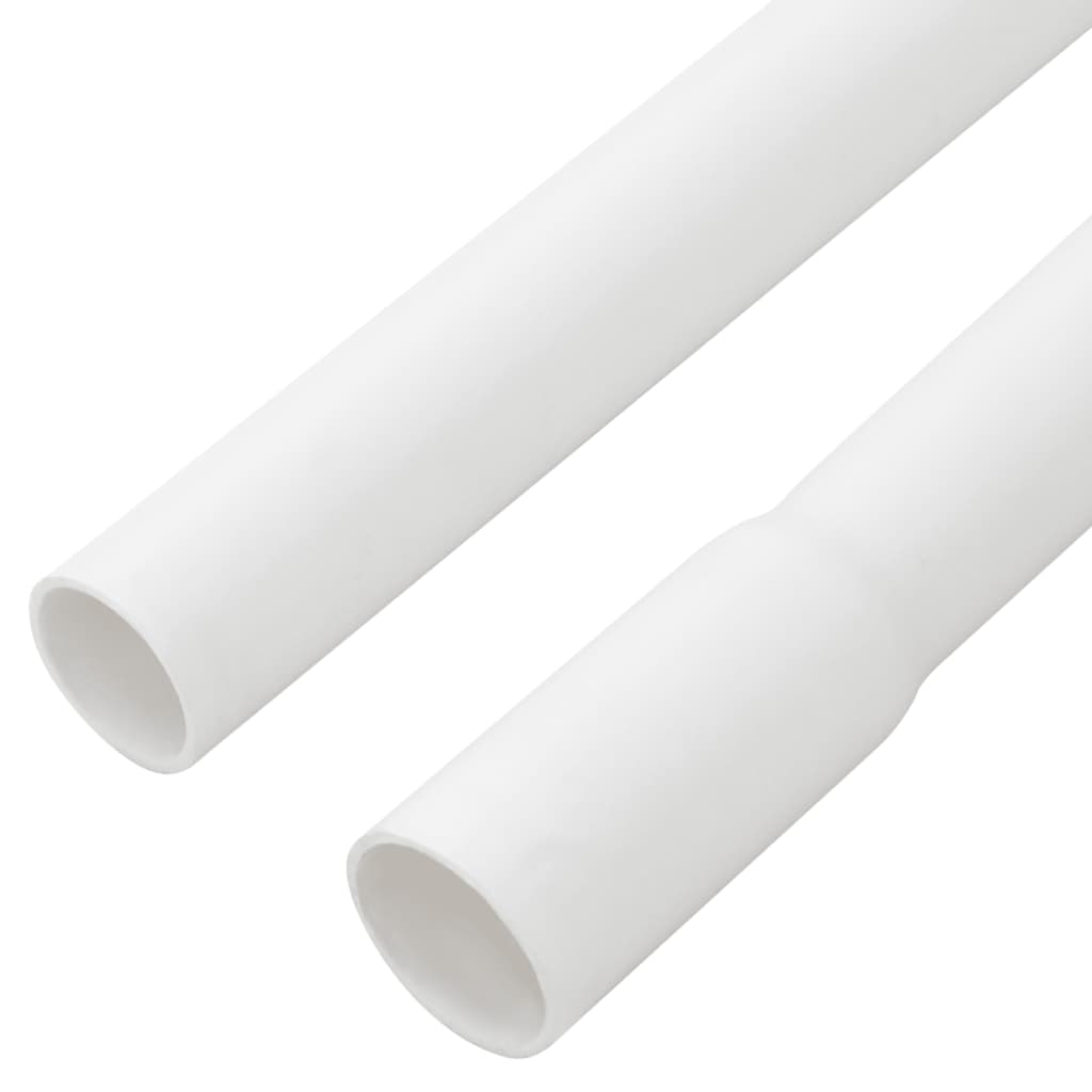 vidaXL Goulottes de câble Ø16 mm 10 m PVC - Image 5