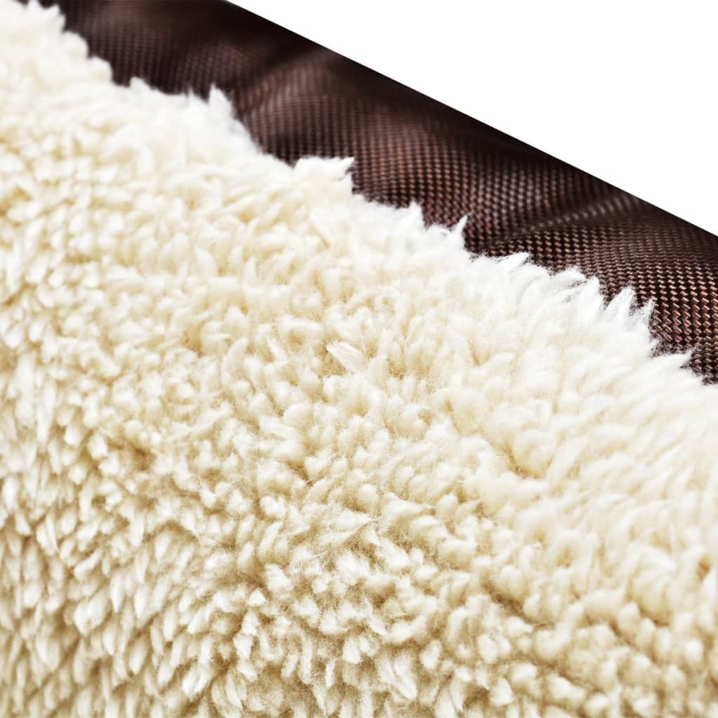 vidaXL Lit pour chiens Marron et beige XXL - Image 4