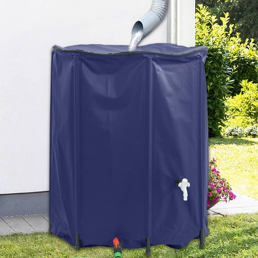 vidaXL Réservoir d'eau avec robinet pliable 1250 L PVC