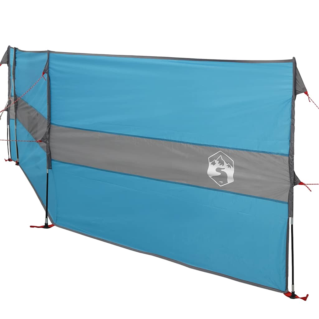 vidaXL Brise-vent de camping bleu 490x123 cm imperméable - Image 5