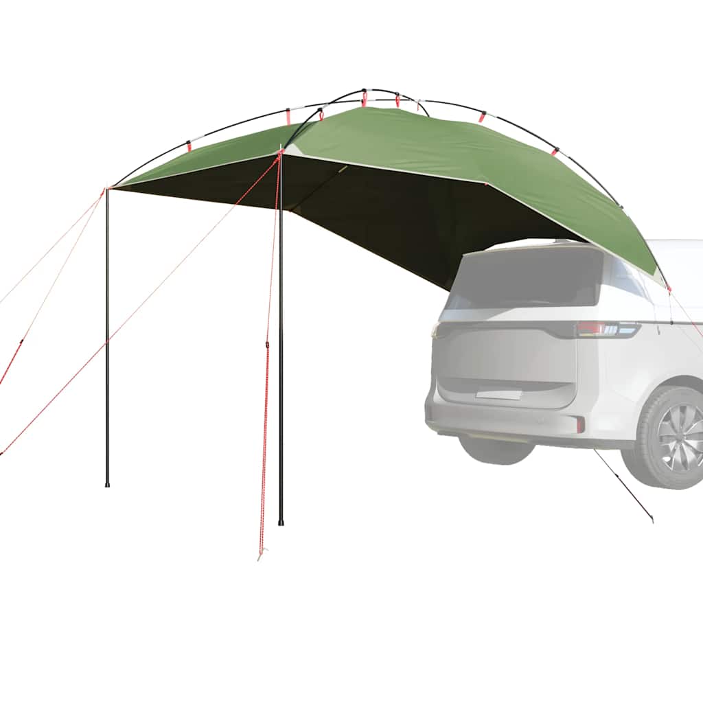 vidaXL Tente de voiture vert imperméable