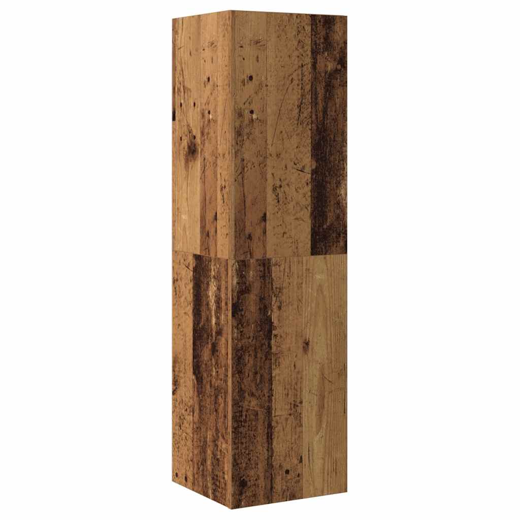 vidaXL Ensemble de meuble TV mural 5 pcs vieux bois bois d'ingénierie - Image 6