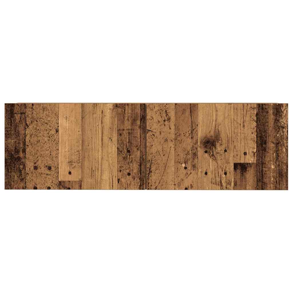 vidaXL Ensemble de meuble TV mural 5 pcs vieux bois bois d'ingénierie - Image 5