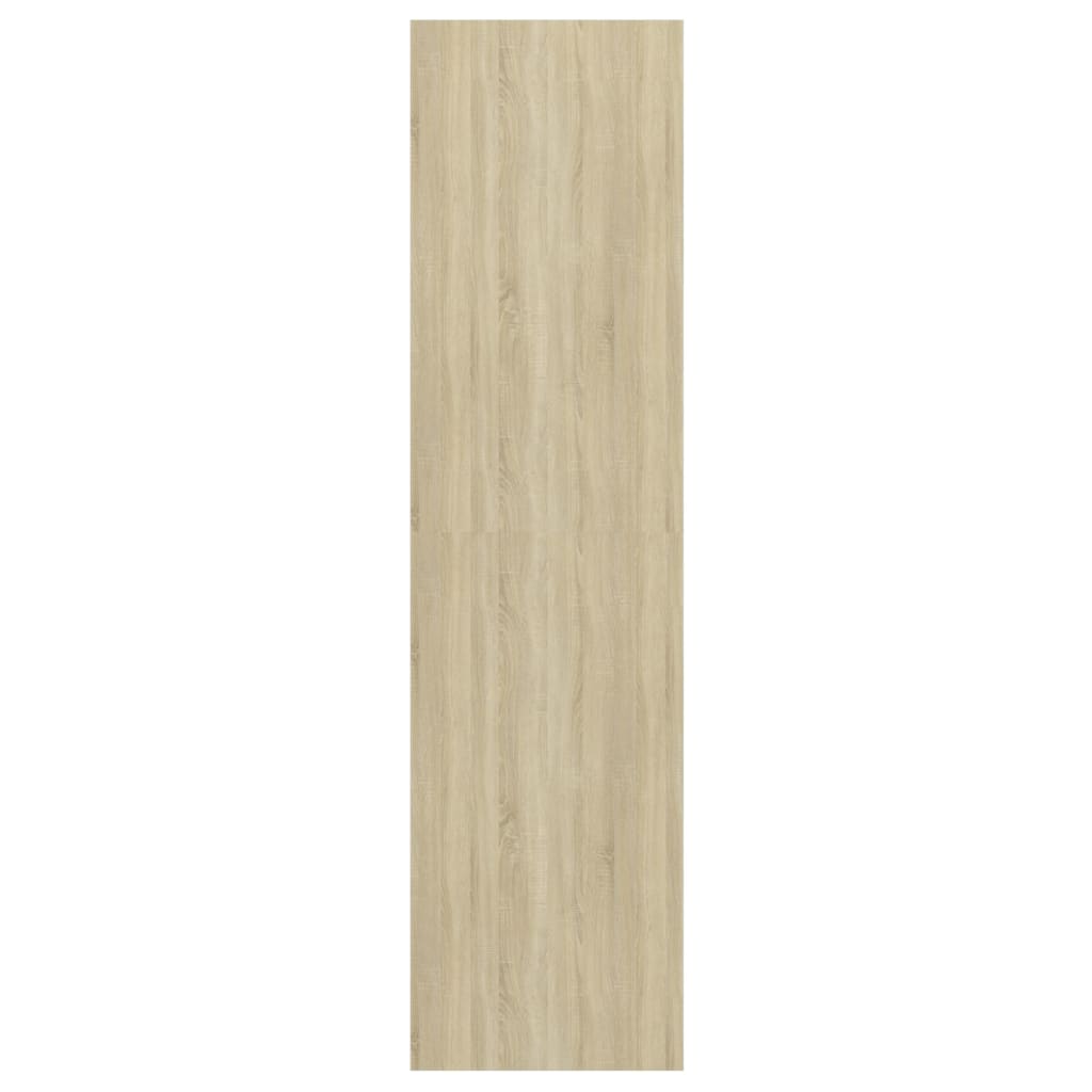 vidaXL Meuble TV mural Chêne sonoma 37x37x142,5 cm Bois d’ingénierie - Image 5