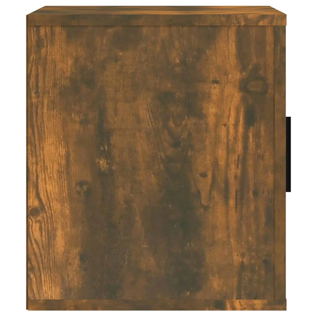 vidaXL Meuble TV Chêne fumé 100x35x40 cm Bois d'ingénierie - Image 6