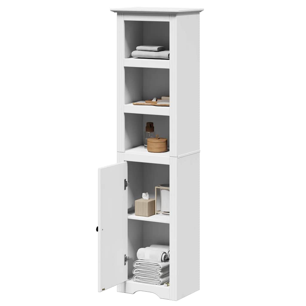 vidaXL Armoire de salle de bain BODO blanc 44x30x160 cm
