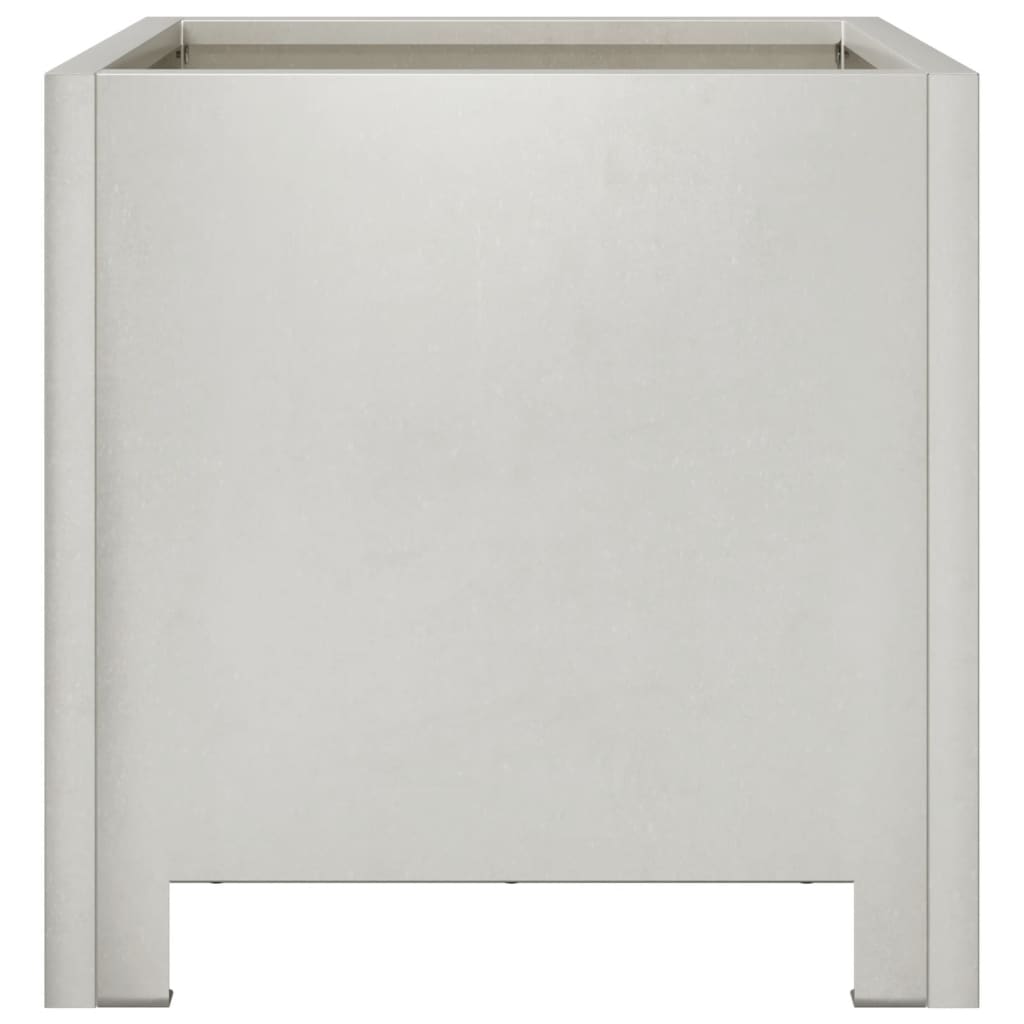 vidaXL Pflanzkübel 30x30x30 cm Edelstahl - Image 5
