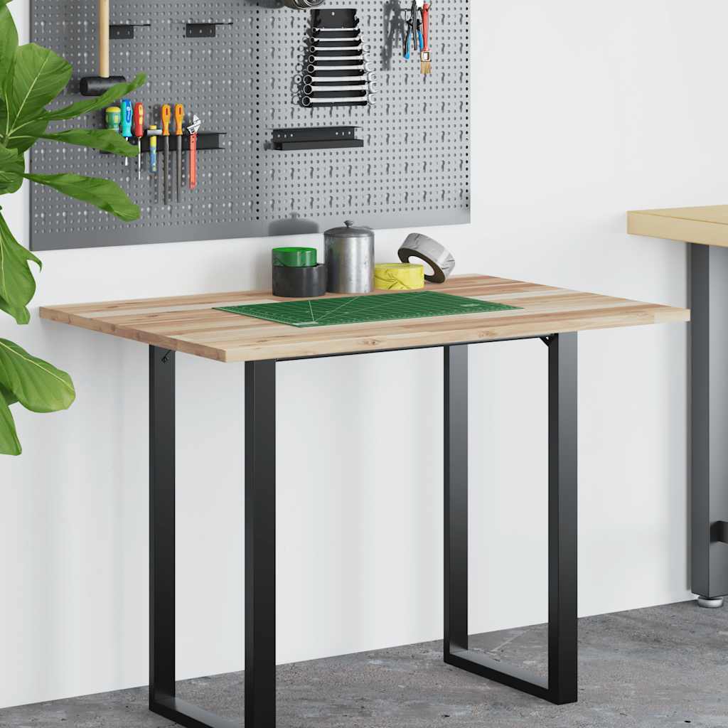 vidaXL Schreibtischplatte Unbehandelt 100x70x2 cm Massivholz Akazie - Image 3