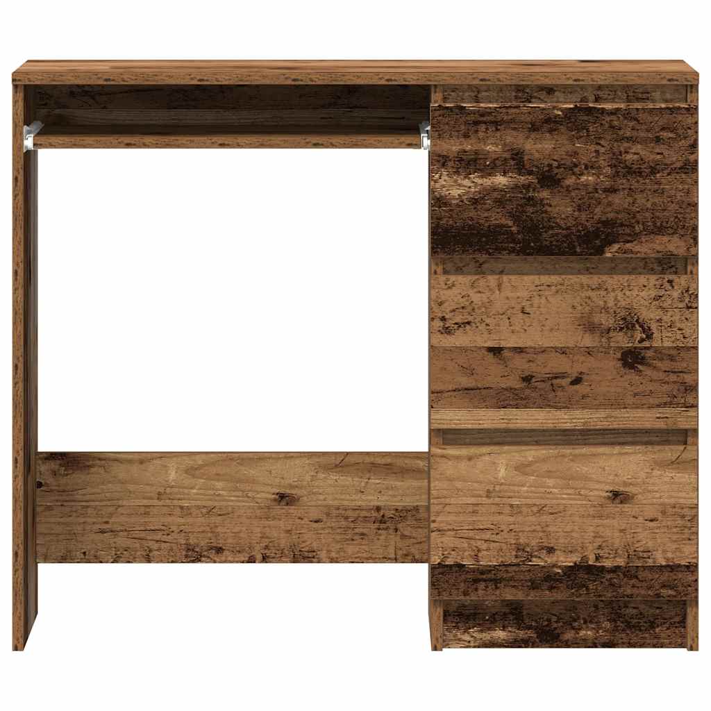 vidaXL Schreibtisch Altholz-Optik 90x45x76 cm Holzwerkstoff - Image 6