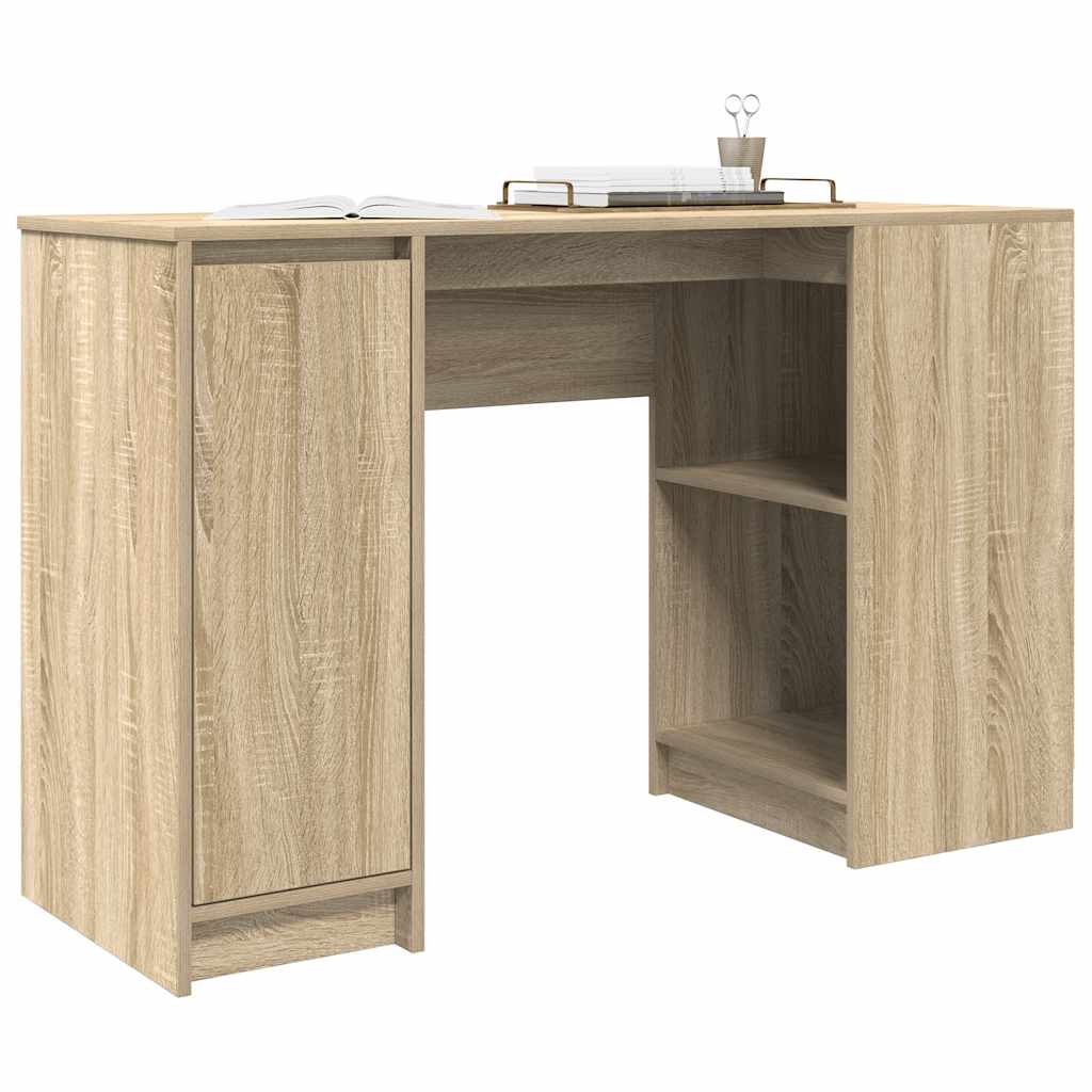 vidaXL Schreibtisch Sonoma-Eiche 120x42x76 cm Holzwerkstoff - Image 4