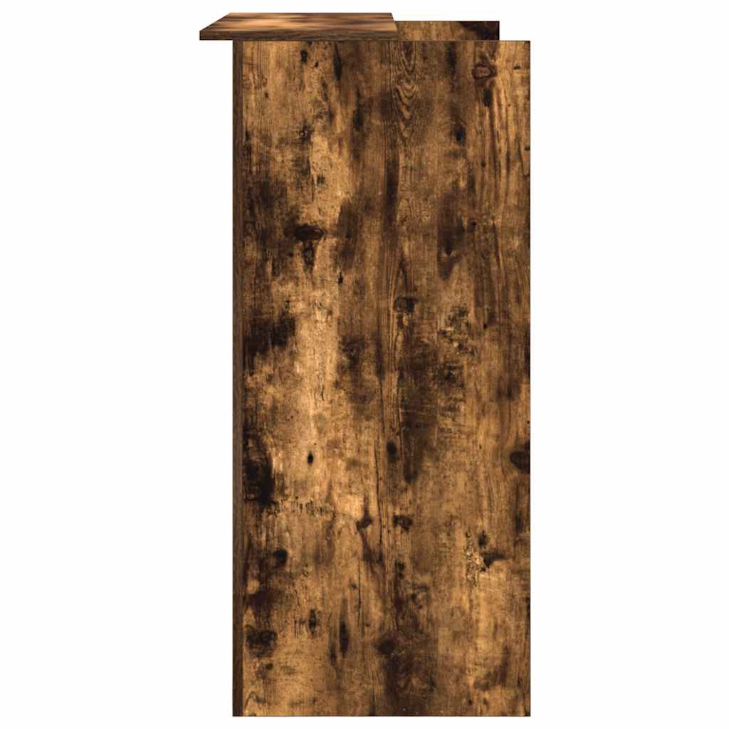 vidaXL Empfangstheke Räuchereiche 100x50x103,5 cm Holzwerkstoff - Image 6