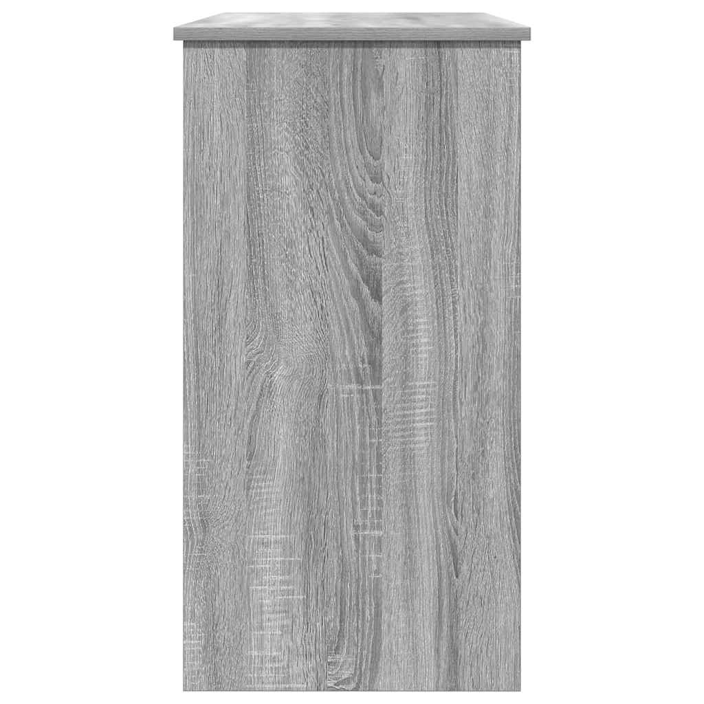 vidaXL Schreibtisch Grau Sonoma 80x40x75 cm Holzwerkstoff - Image 6