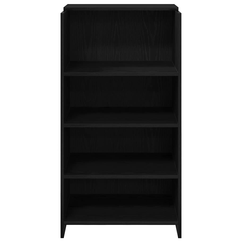 vidaXL Empfangstheke Schwarz 55x50x103,5 cm Holzwerkstoff - Image 5