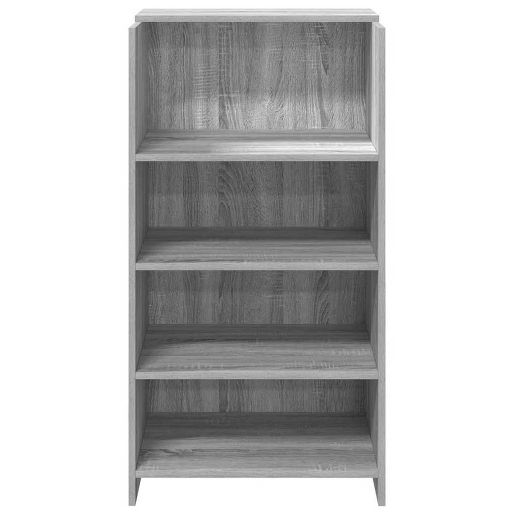 vidaXL Empfangstheke Grau Sonoma 55x50x103,5 cm Holzwerkstoff - Image 5