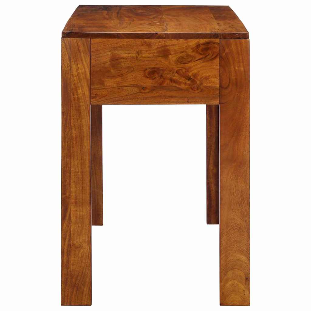 vidaXL Schreibtisch Braun 110 x 50 x 73 cm Massivholz Akazie - Image 5