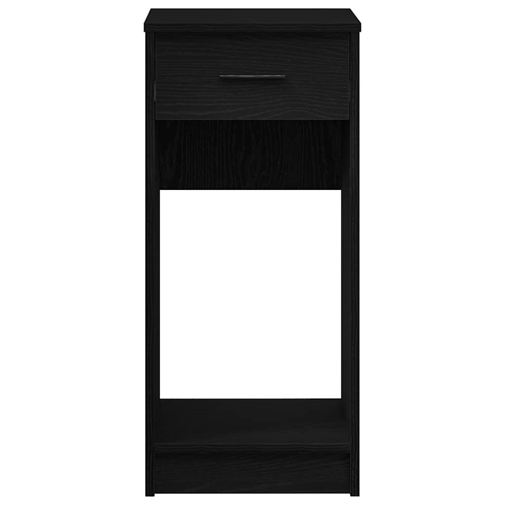 vidaXL Computerschrank mit Schublade Schwarz 35x45x77 cm - Image 5
