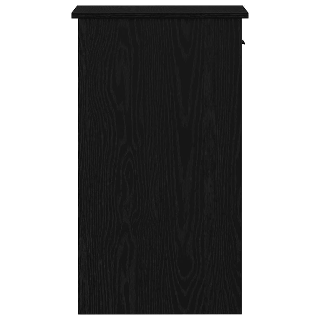 vidaXL Computerschrank mit Schublade Schwarz 35x45x77 cm - Image 6