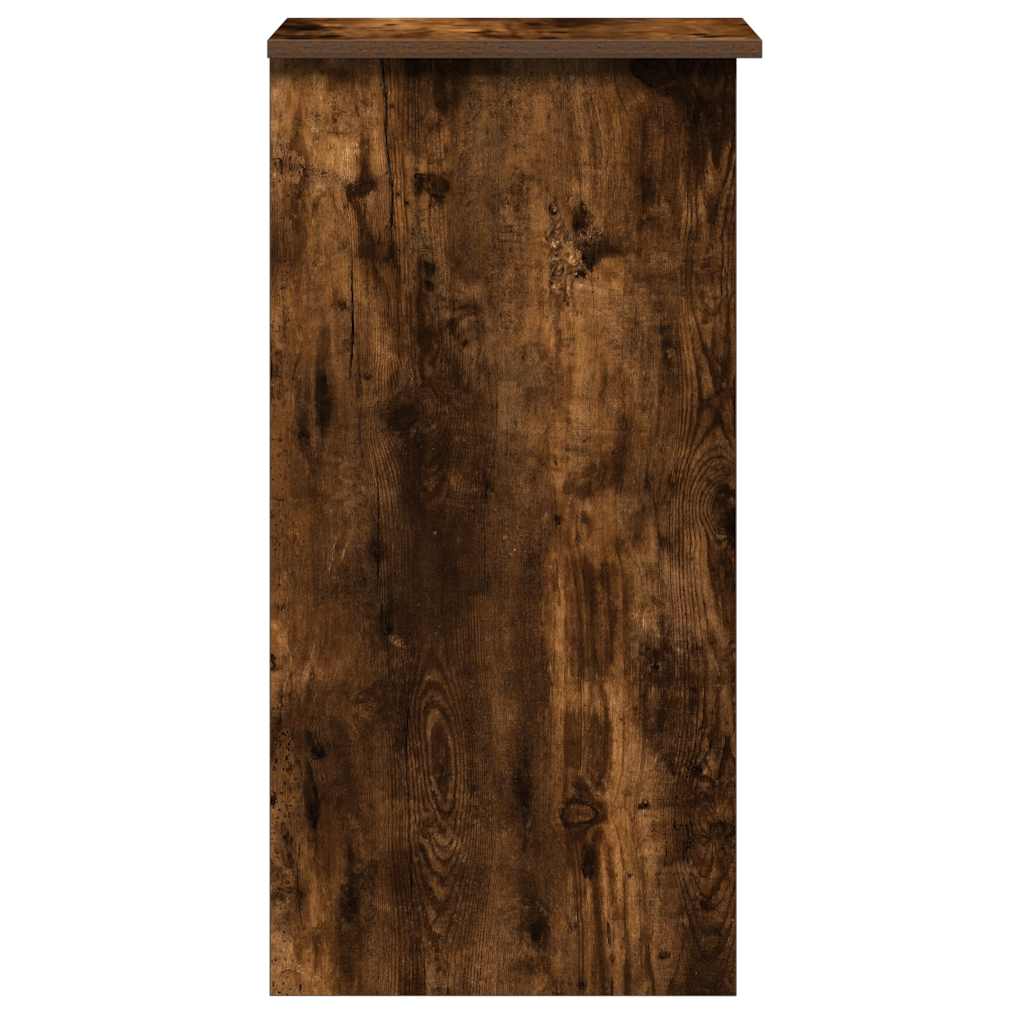 vidaXL Schreibtisch mit Regal Räuchereiche 84x40x78 cm Holzwerkstoff - Image 6