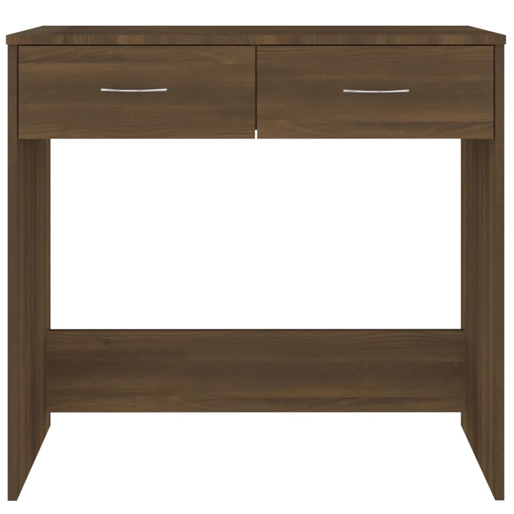 vidaXL Schreibtisch Braun Eichen-Optik 80x40x75 cm Holzwerkstoff - Image 4