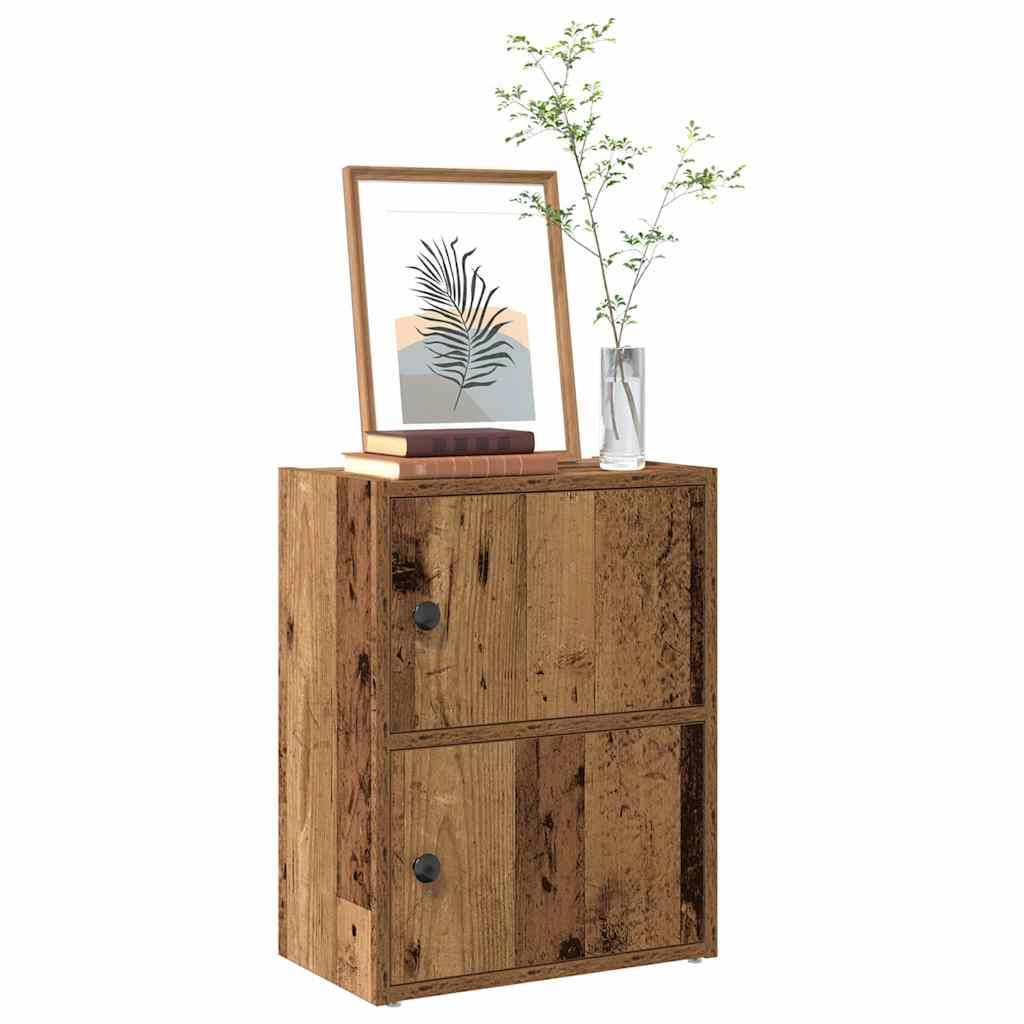 vidaXL Bücherregal Altholz-Optik 40x24x52 cm Holzwerkstoff