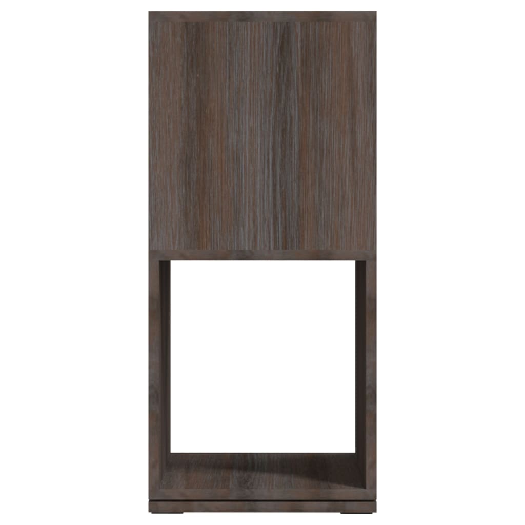 vidaXL Drehregal Grau und Sonoma-Eiche 34,5x34,5x75,5 cm Holzwerkstoff - Image 4