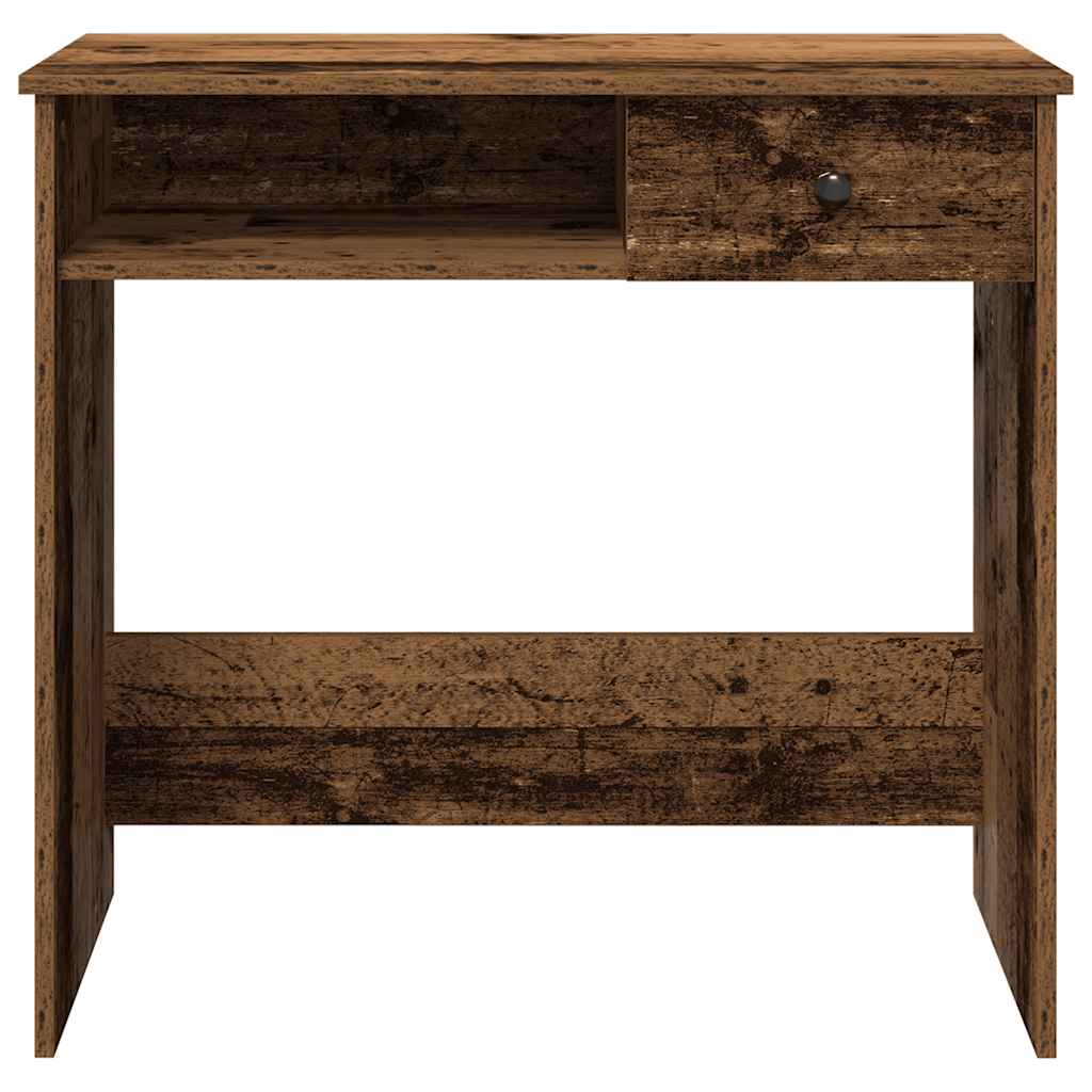 vidaXL Schreibtisch Altholz-Optik 80x40x75 cm Holzwerkstoff - Image 4